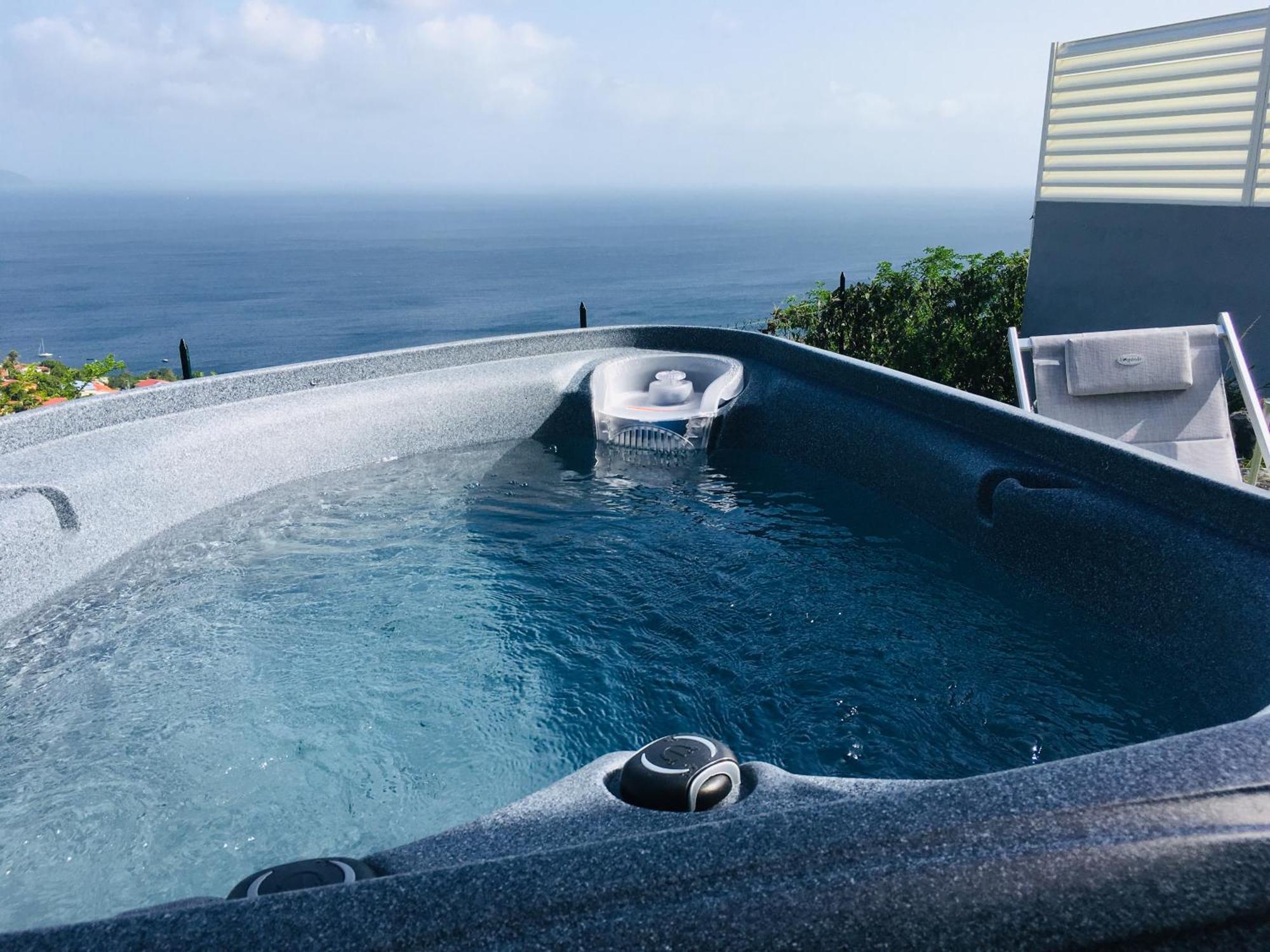 Bungalow Palbea Superieur Avec Spa Et Vue Mer ショルシェール エクステリア 写真