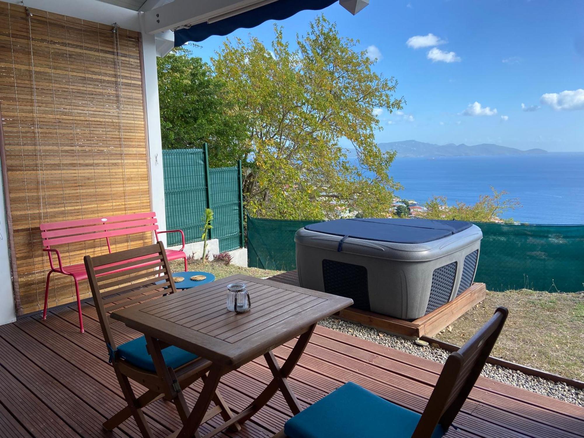 Bungalow Palbea Superieur Avec Spa Et Vue Mer ショルシェール エクステリア 写真