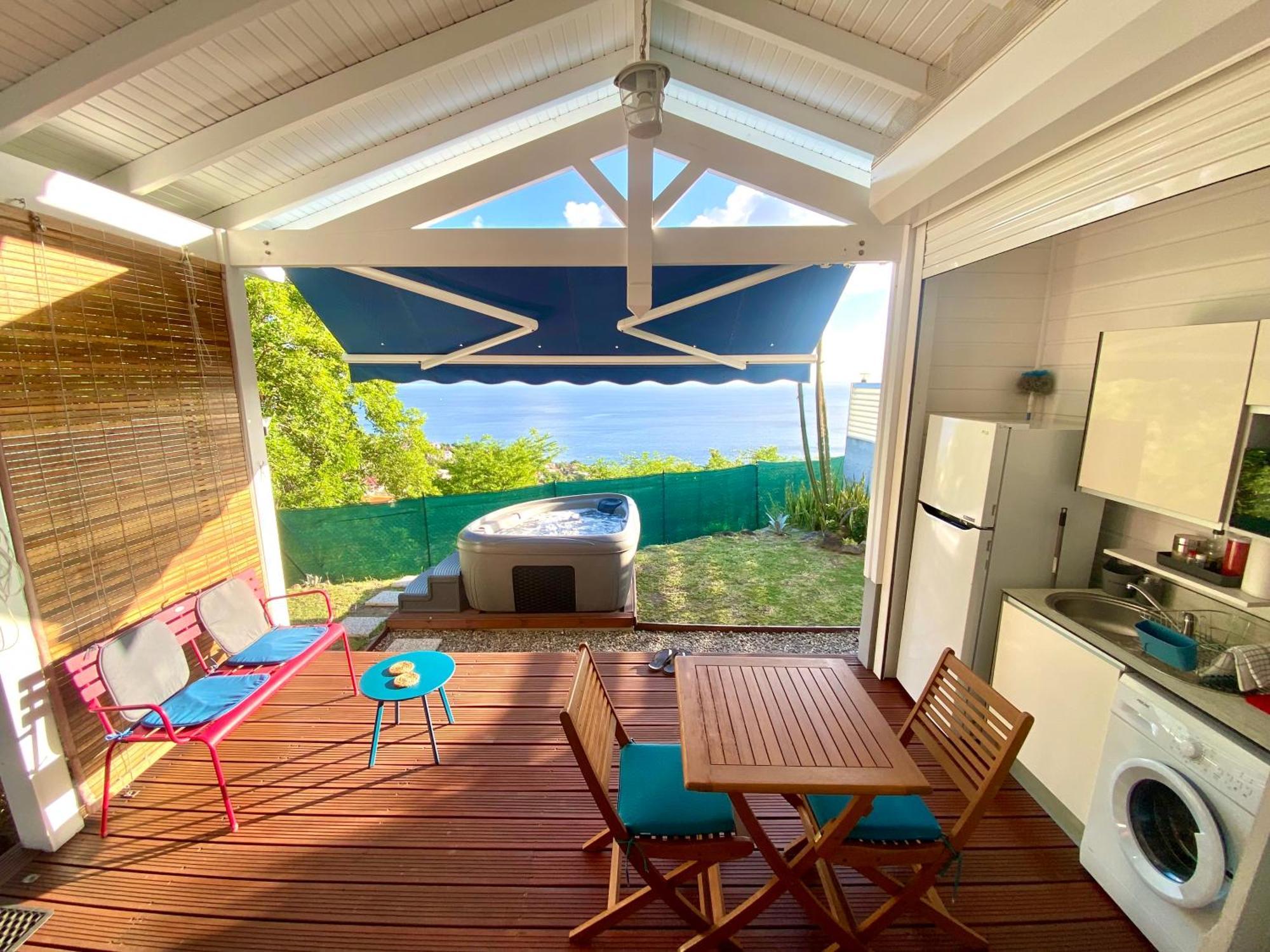 Bungalow Palbea Superieur Avec Spa Et Vue Mer ショルシェール エクステリア 写真